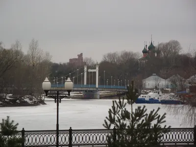 Мост на остров Даманский (Ярославль) — Википедия