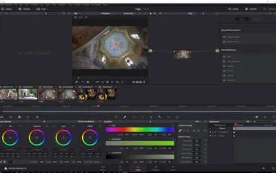 Как обрабатывать фотографии в Davinci Resolve