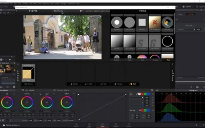 Как обрабатывать фотографии в DaVinci Resolve