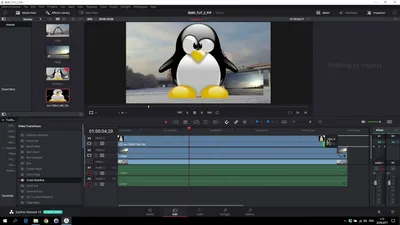 Знакомство с DaVinci Resolve 14 - простые наложения, картинка в картинке,  добавление логотипа. - YouTube