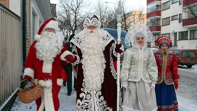 Деды Морозы из 14 регионов России встретились в Москве / Новости города /  Сайт Москвы