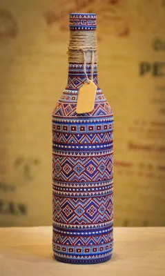 Tatyana Klyueva | VK | Bottle art, Bottle crafts, Wine bottle crafts