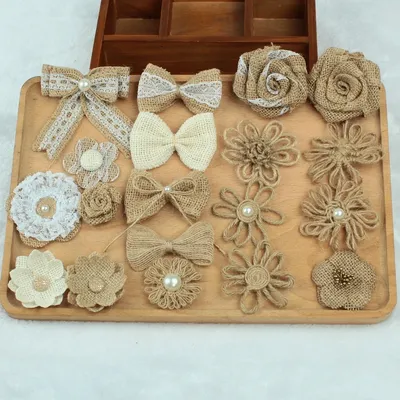 Цветы из мешковины Розы из мешковины Идеи украшения и декора мешковиной -  YouTube