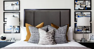 6 беспроигрышных вариантов декора кровати подушками — Roomble.com