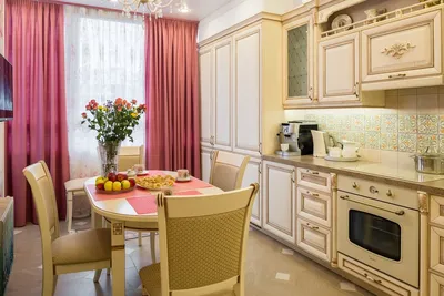 Дизайн интерьера кухни в стиле \"Прованс\". Abitant Москва