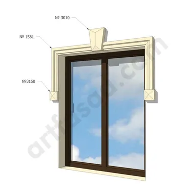 111+ Вариантов Отделки Откосов Окон Снаружи Дома • 333+ Фото • [АртФасад] |  Наружные окна, Декор окон, Оконные молдинги
