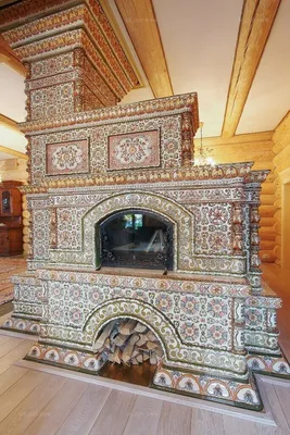 Русская печь из фанеры | Декор деревянного дома, Дровяная печь,  Послеобеденный чай