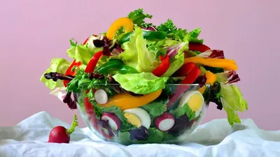 Украшение салатов - 46 фото