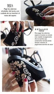 Переделка и декор обуви своими руками | Zapato refashion, Decoración de  zapatos, Reciclar zapatos