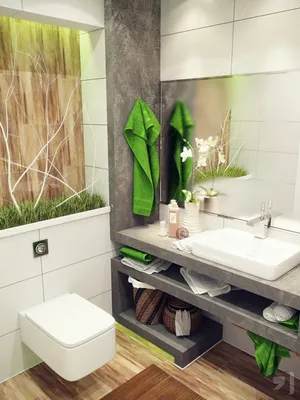 Интерьер ванной комнаты: идеи современного декора и оформления — Roomble.com