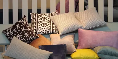 Декоративные подушки | Современные диваны в Скандинавском и Лофт стиле