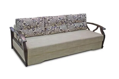 Резной диван Луи из дерева в итальянском стиле - Купить в Москве, премиум