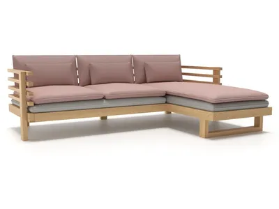 Деревянный диван для гостиной ручной работы YT-297Settee