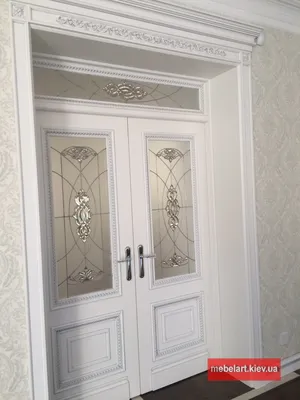 Распашные двери из стекла и дерева - Двери из стекла - Распашные двери -  Фотогалерея