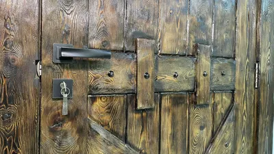 Дверь под старину своими руками / How to make an old door. DIY - YouTube