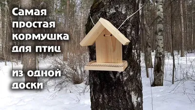 ᐉ Кормушка для птиц Woodhouse подвесная из дерева 32х28х30 см