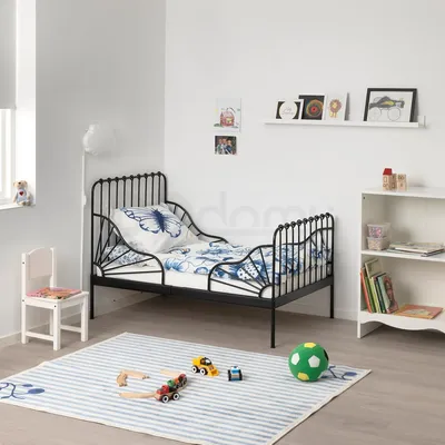 Купить Кровать детская MINNEN 391.246.22 IKEA (ИКЕА МИННЕН) ᐈ DODOMY ᐈ в  УКРАИНЕ