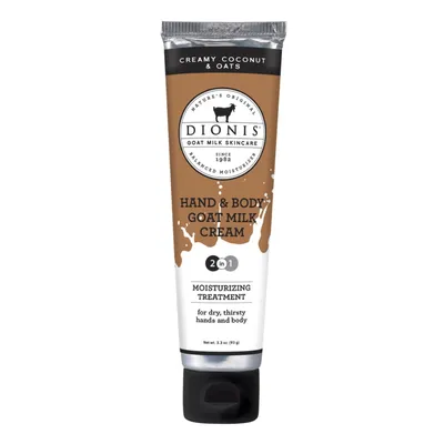 This goat milk body lotion is deeply moisturizing; it will hydrate dry •  Dionis Goat Milk Skincare