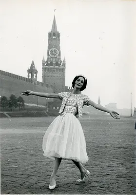 Dior fashion show 1959 года в Москве