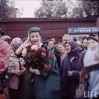 CHRISTIAN DIOR В МОСКВЕ (1959 ГОД)