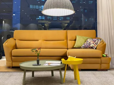 Диван Берг Velvet Yellow – купить в Москве по цене 22 990 рублей в  интернет-магазине