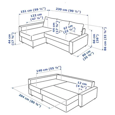 Отзыв о Диван-кровать Ikea Фрихетэн | бюджетный, универсальный диван