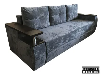 Яркий диван из флока в классическом стиле с декоративными гвоздями и  расшивкой - купить в Минске