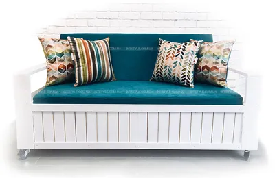 Угловой диван в стиле паллет . Интернет-магазин купить мебель из паллет и  поддонов в Москве