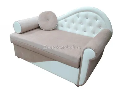 Кресло кровать Наш Диван Капля 70 велюр беж и коричневый - купить в Москве,  цены на Мегамаркет