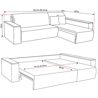 Купить Диван Бриг аккордеон-Константа в Одессе — цена, описание, фото |  Unical Mebel