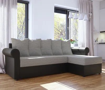 Угловой диван Астрид (Рейн) с подушками купить в Москве, цены
