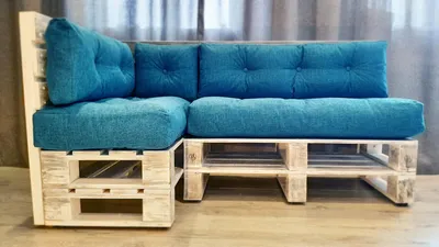 Диван из поддонов pallet sofa СТРОИМ ДЛЯ СЕБЯ - YouTube