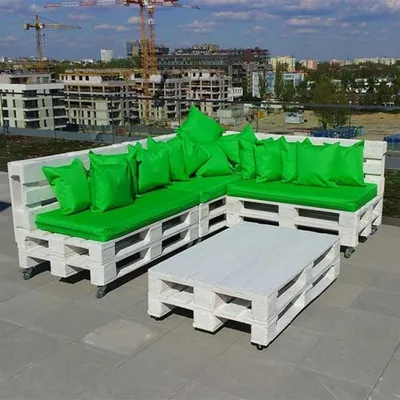 Диван из поддонов | Pallet furniture, Diy pallet sofa, Furniture