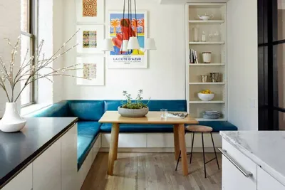 Диван в маленькой кухне: как разместить диван в интерьере небольшой кухни -  блог Lazurit