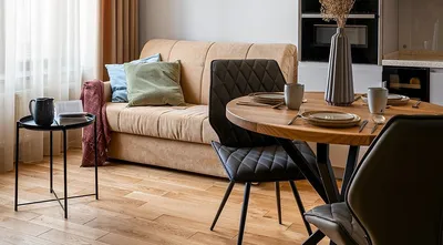 Кухня с диваном в интерьере: плюсы и минусы, какой диван выбрать, куда  поставить, чтобы создать зону отдыха или обеденную группу