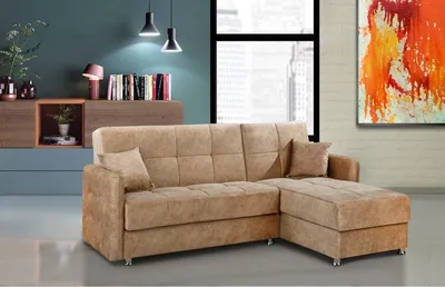 Угловой диван в интерьере маленькой гостиной - Фото популярных моделей
