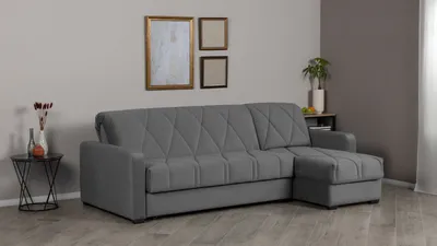 Диван Domo Pro Sky velvet 16 угловой с коробом для белья 140 (квадрат, пл.  14) 140x216 купить в Минске с доставкой