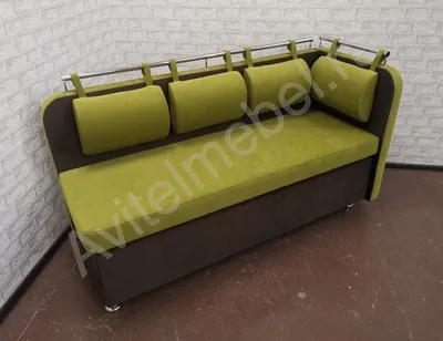 Кухонный угловой диван Этюд облегченный 2-1 с ящиком (1100х1500) массив  дерева купить в интернет-магазине Кухонный диван