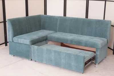 Кухонный диван Секрет-4 со спальным местом прямой (Капро эко крем) купить в  Артеме по низкой цене в интернет магазине мебели