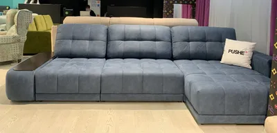 Модульный диван «Айдер» микрофибра фиолетовый купить от 183776 руб. в  интернет-магазине Фабрики PUSHE в Москве