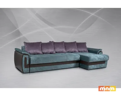 Угловой диван-кровать «Лакки» Lounge 12 шенилл серый купить от 70110 руб. в  интернет-магазине Фабрики PUSHE в Москве