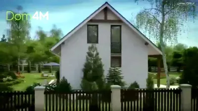 Фотка дома 6 на 6 с красивым пейзажем