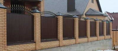 Фото профнастила для дизайна дома и забора