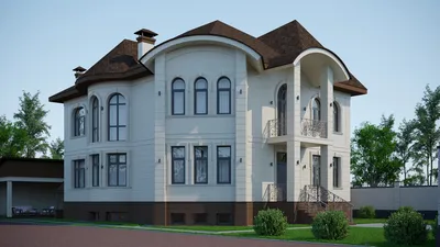 Дизайн фасада дома: фото-галерея с примерами отделки