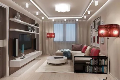 Дизайн гостиной 18 кв. м: советы по оформлению и 50 реальных фото