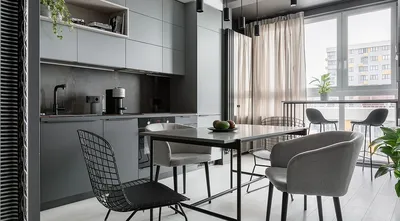 Кухня-гостиная 30кв м: 9 проектов с планировками и 40 фото дизайна  интерьера кухни-гостиной на 30 метрах | Houzz Россия