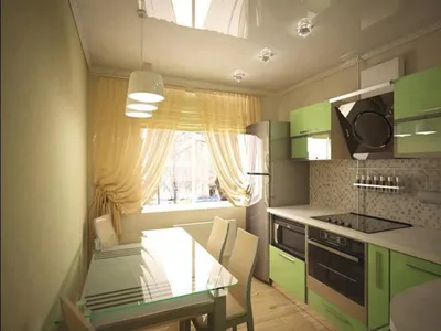 Картинка дизайна кухни в панельном доме