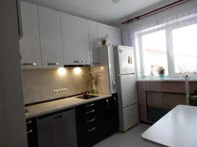 Кухня 9 кв м в панельном доме: дизайн на картинке