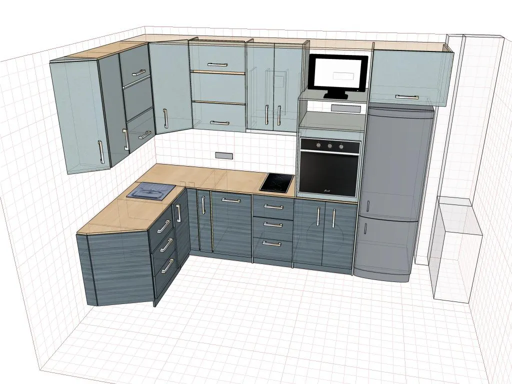 Кухня 3 метра планировка. Проект кухни хрущевки pro100. Планировка кухонного гарнитура. Проекты кухонных гарнитуров. Планировка угловой кухни.