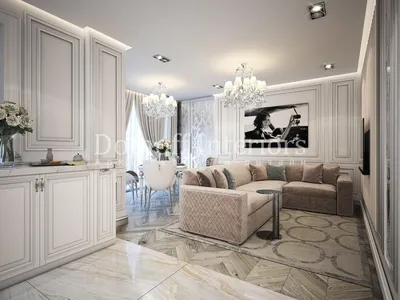 Дизайн квартир в Сургут, фото готовых интерьеров квартир в Сургут и идей  дизайна